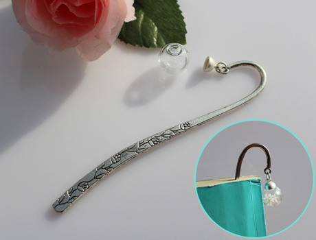Hook Bookmark With 16MM Glass Ball