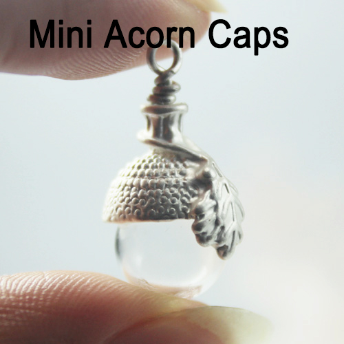 10MM Glass Ball with Twisted Mini Acron Cap