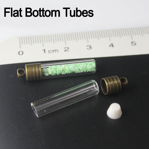 6MM Flat Bottom Tube(About 28MM Long)