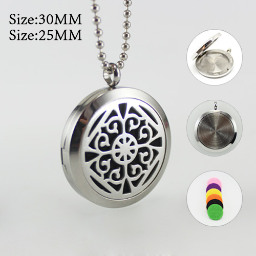 25MM/30MM Perfume Diffuser Locket Necklace