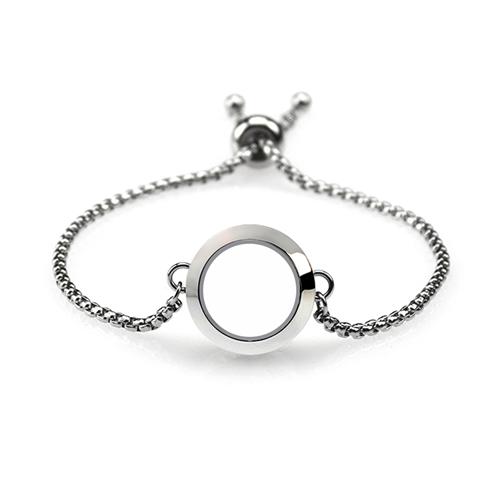 20MM Glass Locket Bracelet