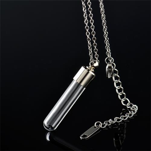6mm Round Bottom Tube Stainless Steel Necklace