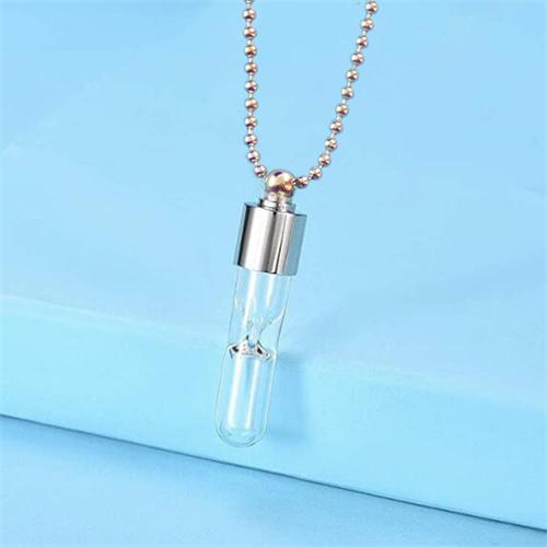 6mm Round Sangglass Tube With Ball Chain